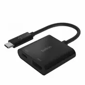 Belkin USB-C to HDMI Adapter, (60W PD) ČRN