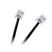 Telefonski kabel KK crni 3m