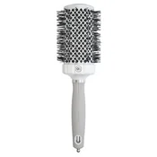 Olivia Garden Profesionalna četka za feniranje Expert Blowout Shine White&Grey, 55 mm
