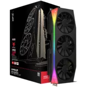 XFX Mercury AMD Radeon RX 9070 XT OC Gaming Edition RGB 16GB GDDR6 grafična kartica, PCIe 5.0, 1xHDMI 2.1, 3xDisplayPort 2.1 - RX-97TRGBBB9