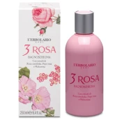 LErbolario 3 Rosa Bagnoschiuma 250 Ml