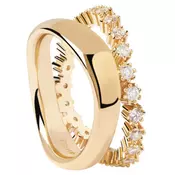Ženski pd paola motion zlatni prsten sa pozlatnom 18k ( an01-463-14 )