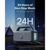 Anker Soundcore Boom 2 prenosni zvočnik, Bluetooth, moder (A3138031)