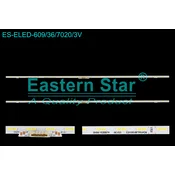 ES-ELED-609, SAMSUNG UE43AU8000 LED TRAKE