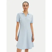 Tommy Hilfiger Poletna obleka WW0WW41567 Svetlo modra Regular Fit