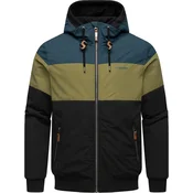 Ragwear Zunanja jakna modra/zelena/oliva/črna