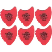 Dunlop 414R 0.50 Tortex Fins 6 Pack