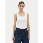 PINKO Top srebrna/bela