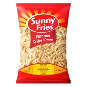 Pomfri French fries 10×10 mm, Sunny Fries, 2,5 kg, zm.