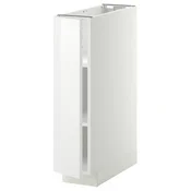 METOD Podni element s policama, bela/Ringhult bela, 20x60 cm