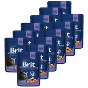 Vrečka BRIT Premium Cat Cod Fish 12x100 g