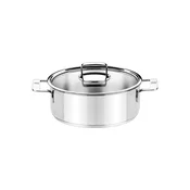 Casserole dish with lid, stainless steel, 16 cm/1.25 L, Signature