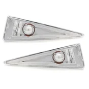OEM Kristalni bocni migavci RENO Megane (02+ / Espace (02+) / Scenic (02+), Hrom