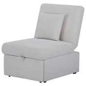 Livetastic fotelja na razvlacenje (drvo, plastika, tekstil), (širina/visina/dubina: 70/95/97cm), bež