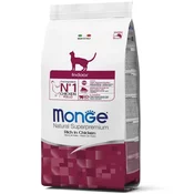 Monge Natural Indoor 10kg - Hrana za odrasle macke sa piletinom
