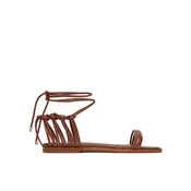 Patrizia Pepe Sandali 8X0102/L026-B111 Rjava