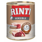 Konzerva RINTI SENSIBLE jagnjetina & riž 800 g
