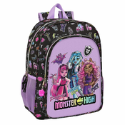 Školski Ruksak Monster High Creep Crna 33 x 42 x 14 cm