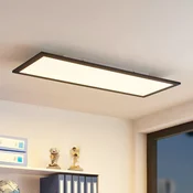 Lindby LED panel Nelios, 80 x 30 cm, CCT, črna, kovina - Kuhinja - Sodobni - črna, bela - Plastika