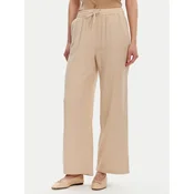 ONLY Pletene hlače Thyra 15296375 Bež Comfort Fit