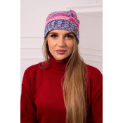 marka niezdefiniowana Cap with fleece Monika K256 pink+dark purple