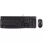 Logitech Žicna tastatura i miš MK120