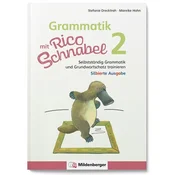 Grammatik mit Rico Schnabel, Klasse 2 - silbierte Ausgabe