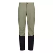 CMP MAN LONG PANT, moške pohodne hlače, zelena 34T7667