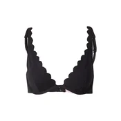 Hunkemöller Bikini zgornji del Scallop črna