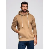 Ombre Mens BASIC kangaroo hooded sweatshirt