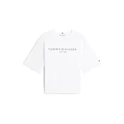 TOMMY HILFIGER Majica mornarska/bela