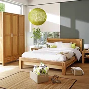 Homestar Postelja Chicago New 160x200 cm z vzmetnico Harmony Top