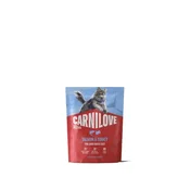 Carnilove Cat Active Adult Large, briketi - losos in puran 400 g