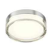 Redo 01-3725 - LED Stropna svetilka FRISBI LED/8W/230V IP44 krom