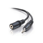 E-GREEN Kabl audio 3.5mm - 3.5mm M/F (produžni) 3m
