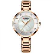 CURREN Dijamantni sat - Zlato / Pink KP14366