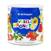 Veseli magneti Centropen 9794, mešanica 75 kosov