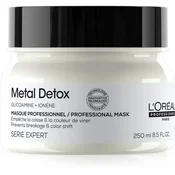 L’Oréal Professionnel Serie Expert Metal Detox globinsko hranilna maska po barvanju 250 ml