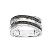 DIAMANT LETERNEL Prstan srebrna