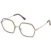 Tom Ford Muški okvir za dioptrijske naocare Blue Block 0FT5615-B 5255, Smedi