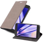 Cadorabo Cadorabo Ohišje, združljivo z Huawei Google NEXUS 6P v kavovinsko rdeča - Zaščitni ovitek z magnetnim zapiranjem, stoječo funkcijo in režo za kartice, (20549068)