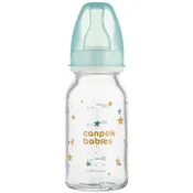 Staklena boca Canpol - 120 ml, 3 mj+, antikolik