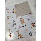 Bubamara037 Pokrivac za bebe Bambi, Belo-Bež