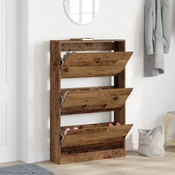 Ormar za cipele Staro drvo 80 x 21 x 125,5 cm Konstruirano drvo
