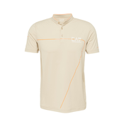 EA7 Emporio Armani Tehnicka sportska majica, pijesak / narancasta / bijela