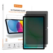 2-Pack privacy zaščitnih stekel Techsuit ArmorGlass CrystalHD za Samsung Galaxy Tab A9 Plus/Tab A11 Plus