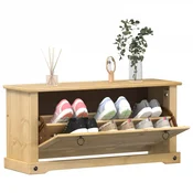 Ormaric za cipele Corona 99 x 32 x 47 cm od masivne borovine