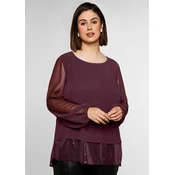 SHEEGO Bluza burgund