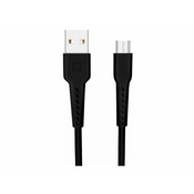SWISSTEN Kabel USB/microUSB SWISSTEN 2A 1m Crni, (8595217466180)