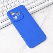 Maska za Honor 400 Lite Pro Camera, Silikonska, Plava